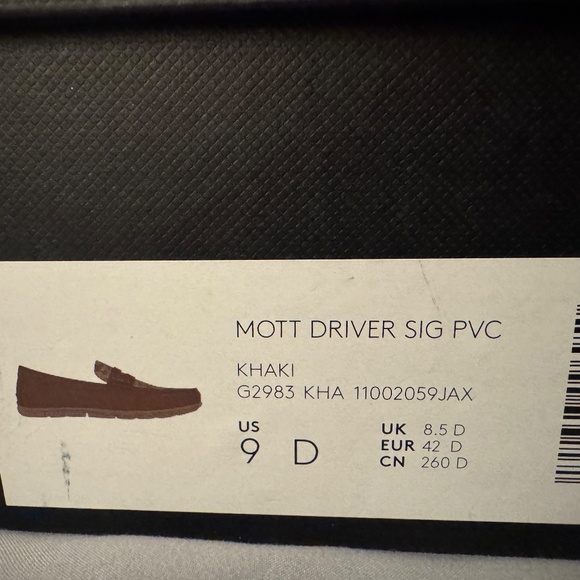 Coach khaki MOTT DRIVER SIG - Picture 4 of 5